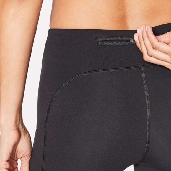 LULULEMON Speed Up Crop Leggings Black Size 6 - Picture 9 of 16